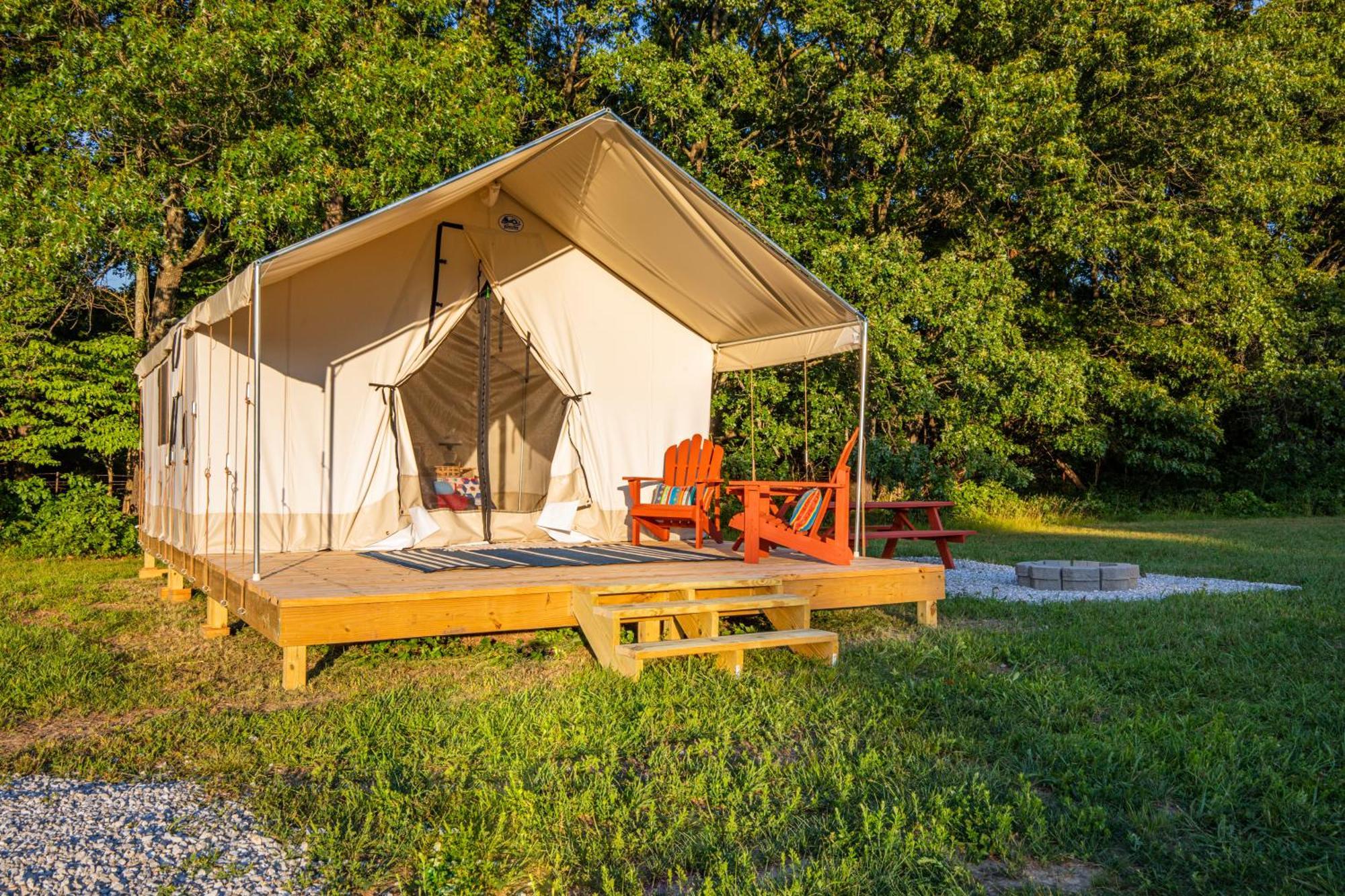 Roaring River Luxury Glamping #1 Cassville Buitenkant foto